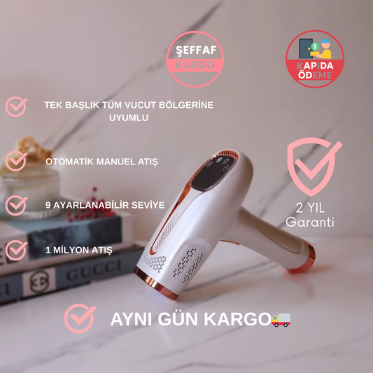 Evde Epilasyon Cihazı